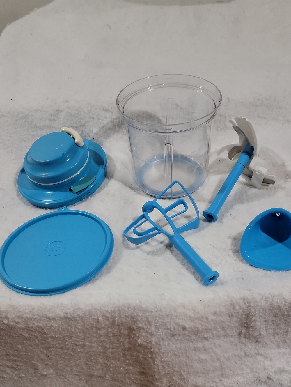 Tupperware Power Chef System Manual Food Processor Blender